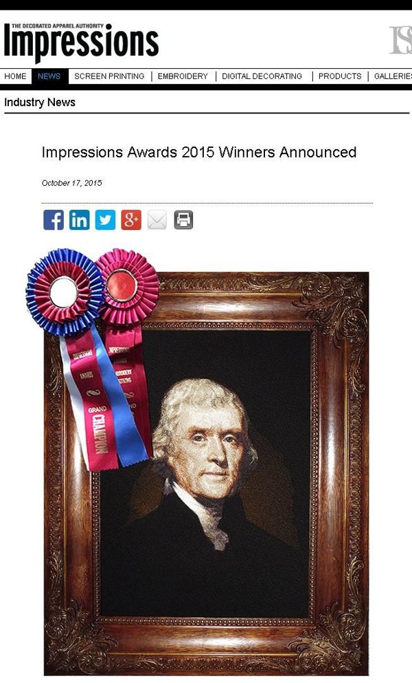 Impressions, Industry News, 17 de octubre de 2015