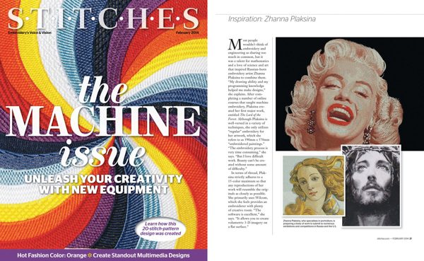Revista Stitches, febrero de 2014, p. 37