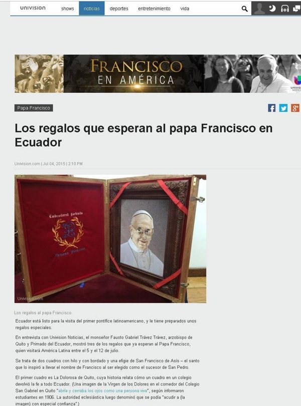 Univision.com (Univision Noticias), 4 de julio de 2015